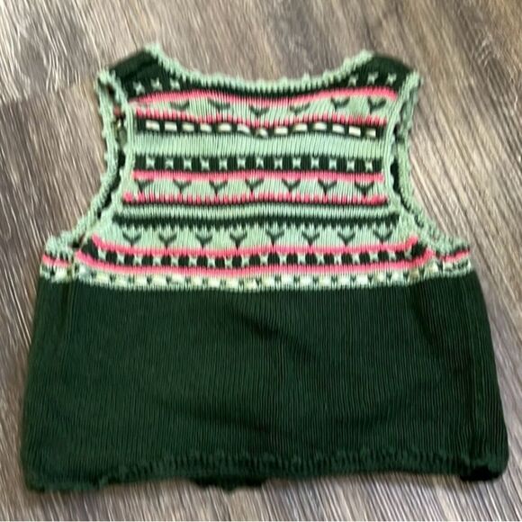 Hartstrings 2pc sweater vest corduroy skirt set entity flowers size 4T - Picture 2 of 9